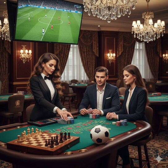 Glimmering Jackpot Reels & Casino Atmosphere